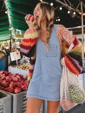 Universal Thread XL Light Wash Denim Dress